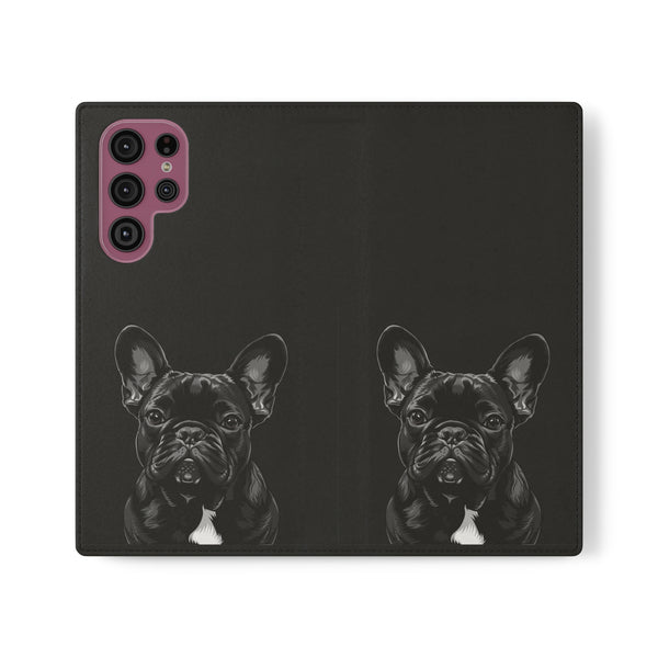 French Bulldog Phone Case | I Love My Frenchie Wallet Phone Case Gifts | IPhone & Samsung Galaxy French Bulldog Flip Cases