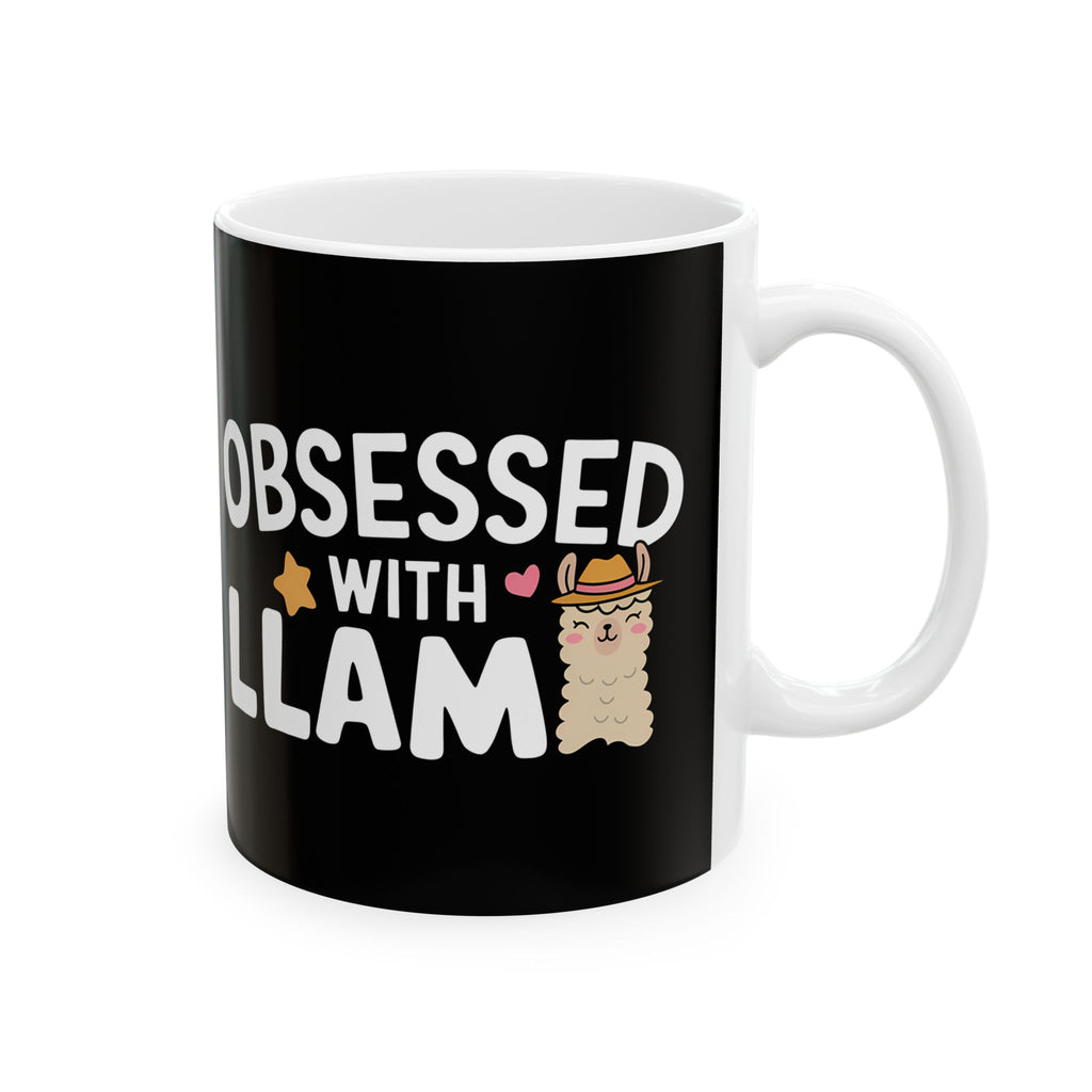Obsessed With Llama - Llamas Mug | Llama Coffee Mug | Cute Llamas Coffee Mug 11oz