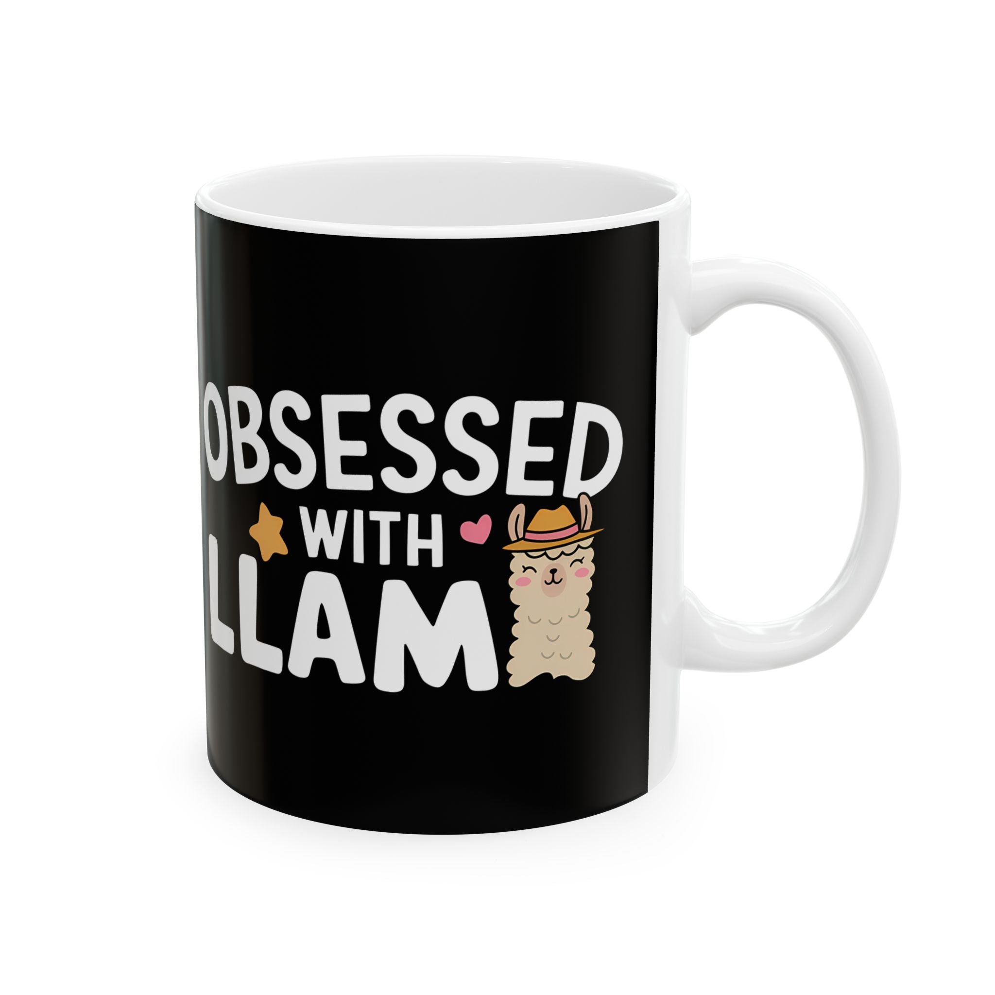 Obsessed With Llama - Llamas Mug | Llama Coffee Mug | Cute Llamas Coffee Mug 11oz
