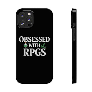 Premium Obsessed With RPGs iPhone Case | Role Playing Game Slim Phone Cases Premium Obsessed With RPGs iPhone Case | Role Playing Game Slim Phone Cases