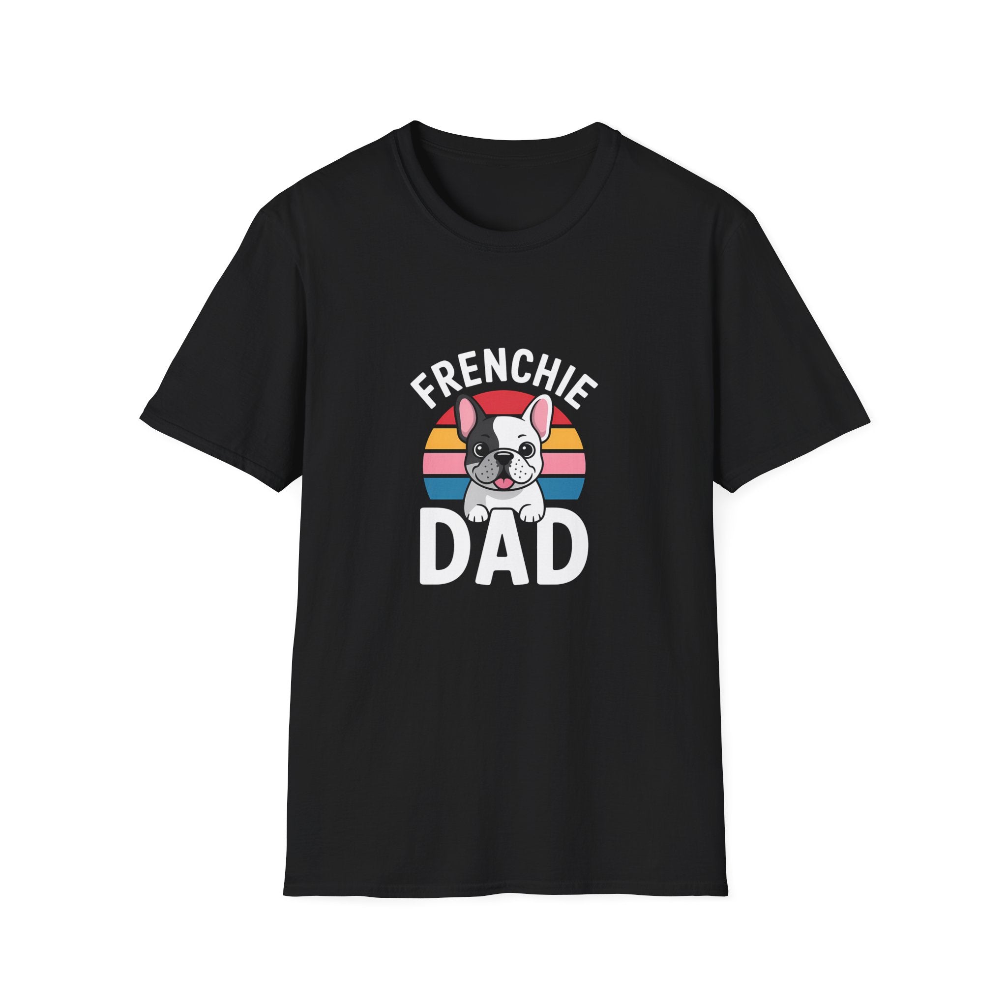 Frenchie Dad T-Shirt 2 - French Bulldog Dad Graphic Tee