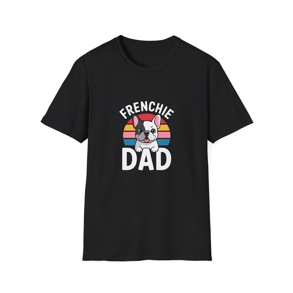 Frenchie Dad T-Shirt 2 - French Bulldog Dad Graphic Tee