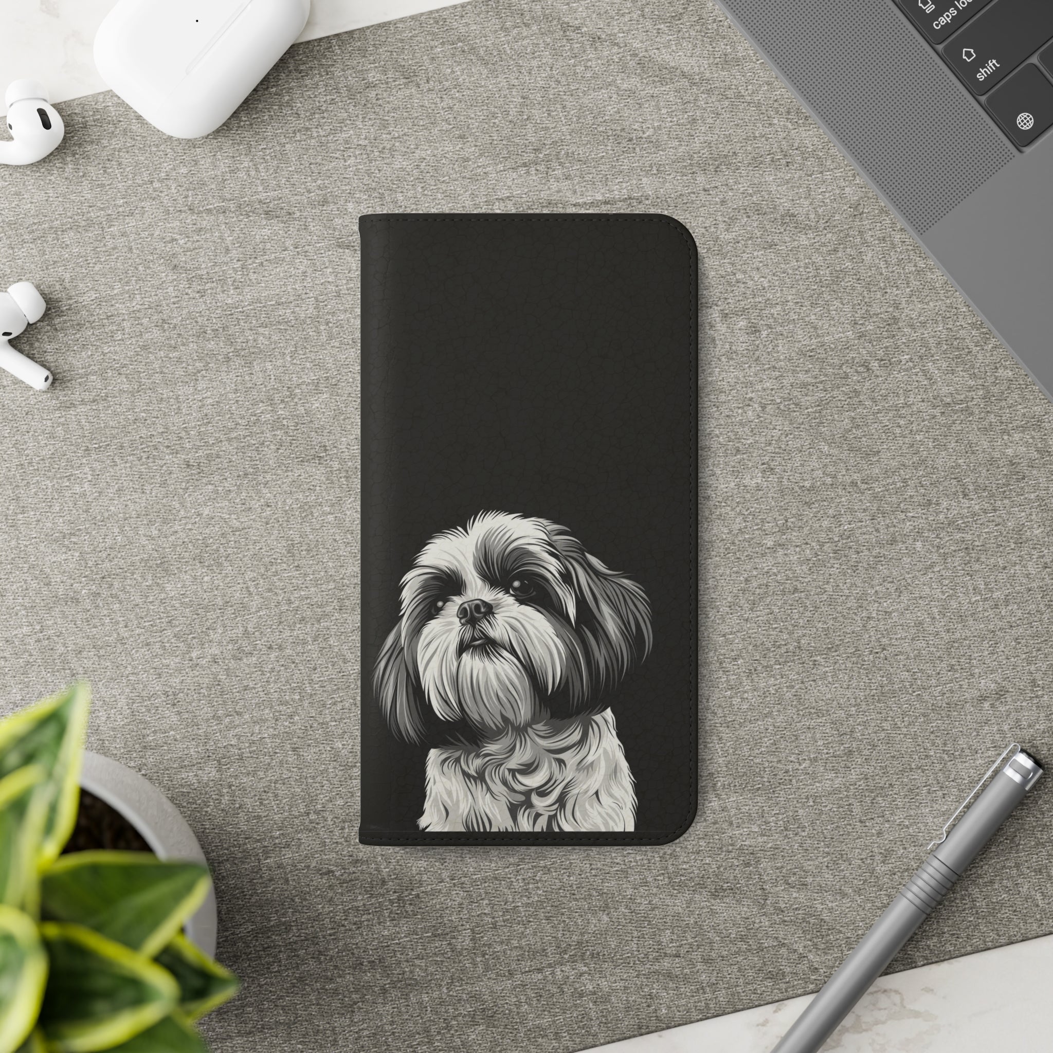 Shih Tzu Phone Case | Shih Tzu Wallet Phone Case | IPhone & Samsung Galaxy Shih Tzu Flip Cases
