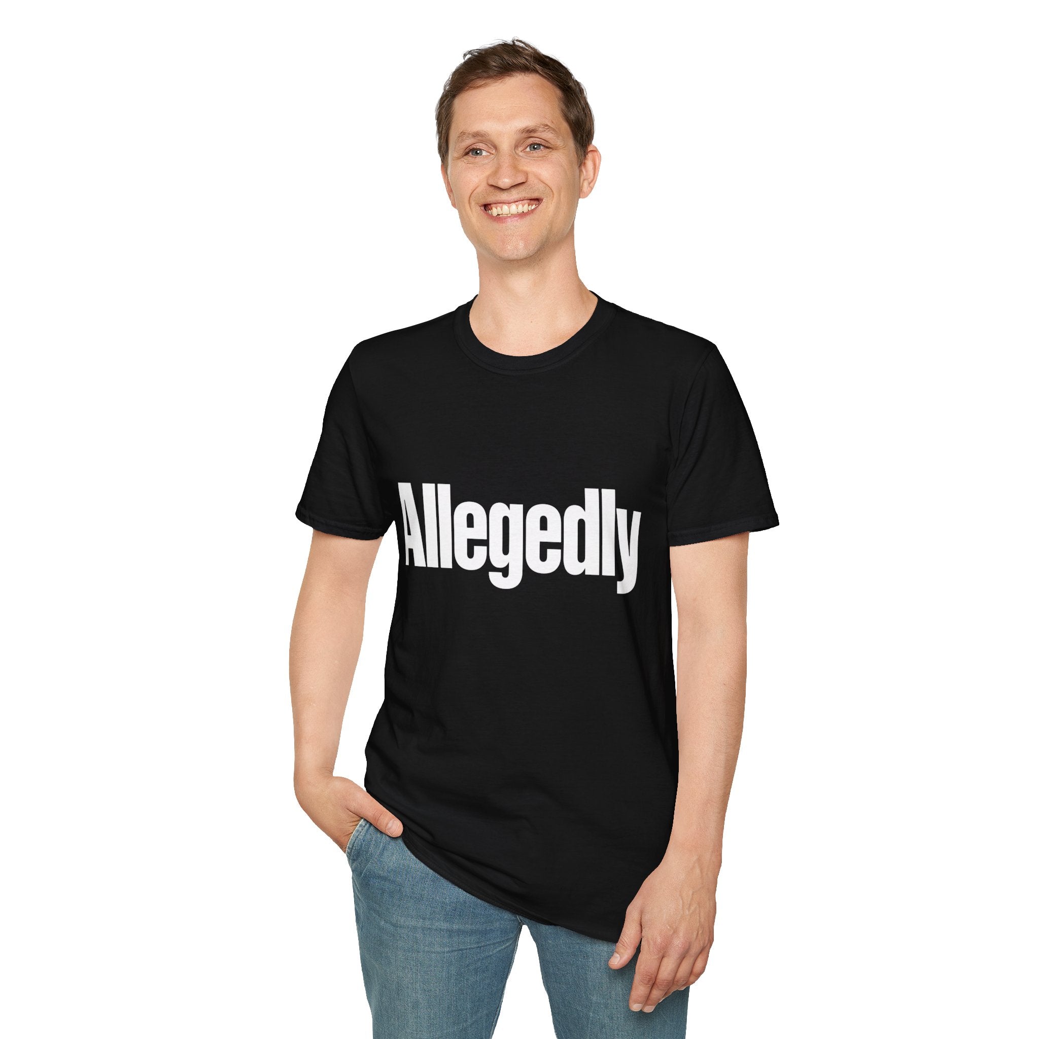 Sarcastic Funny Tee — Allegedly Funny Graphic T-Shirt