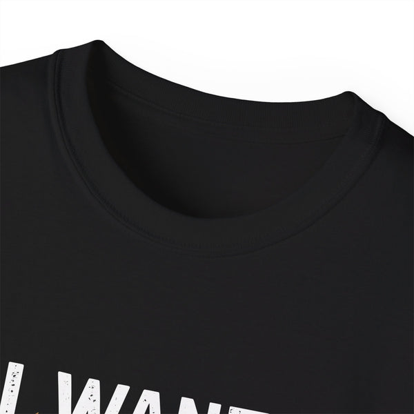 I Want Coffee Not Your Opinion Coffee Shirt | Coffee Lover Gifts | Coffee Merchandise | Coffee Lover Unisex T-Shirt 3