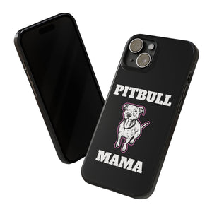 Premium Pitbull Mama 2 iPhone Case | Pitbull Gifts Slim Phone Cases Premium Pitbull Mama 2 iPhone Case | Pitbull Gifts Slim Phone Cases