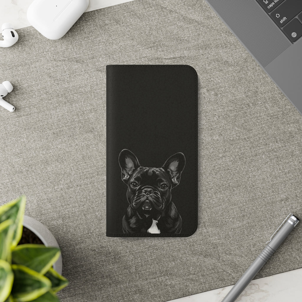 French Bulldog Phone Case | I Love My Frenchie Wallet Phone Case Gifts | IPhone & Samsung Galaxy French Bulldog Flip Cases