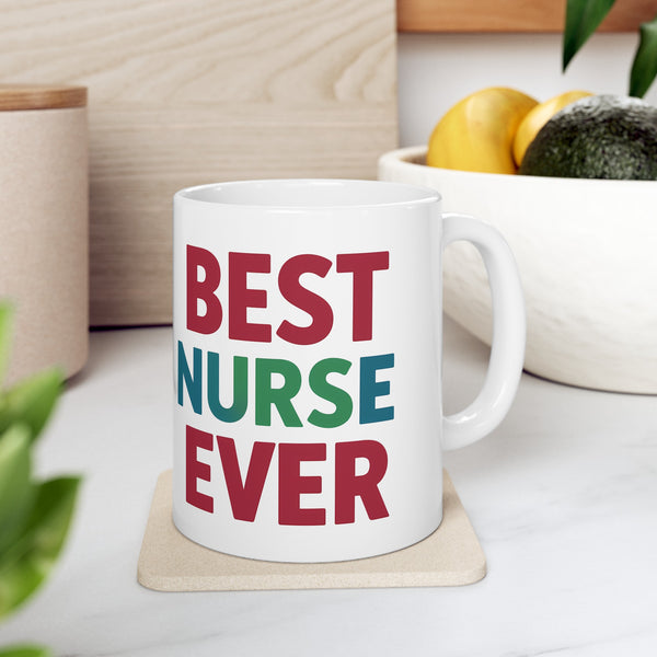 Best Nurse Ever Mug | Nurse Gift | Nurse Coffee Mug | Nurse Gift Ideas Mug 11oz 5