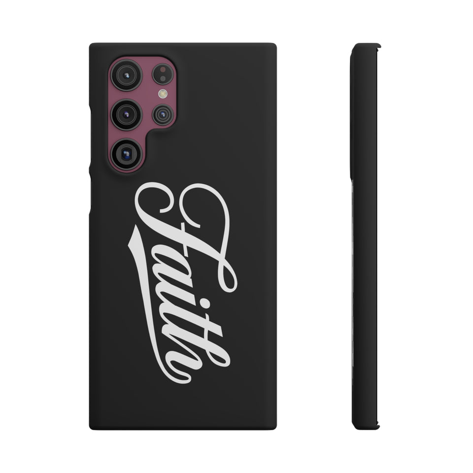 Faith In Jesus iPhone Christian Religion Phone Case | Jesus Faith Cross Phone Case | Faith Christian Cross iPhone & Samsung Galaxy Snap Cases