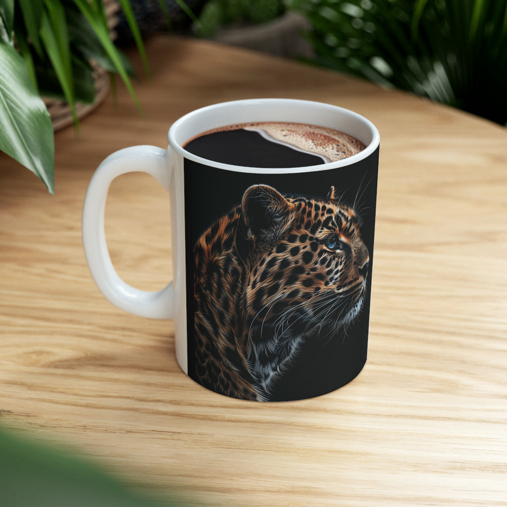 Leopard Mug | Leopard Coffee Mug | Cute Leopard Gift | Leopard Presents | Leopard Mug 1 11oz
