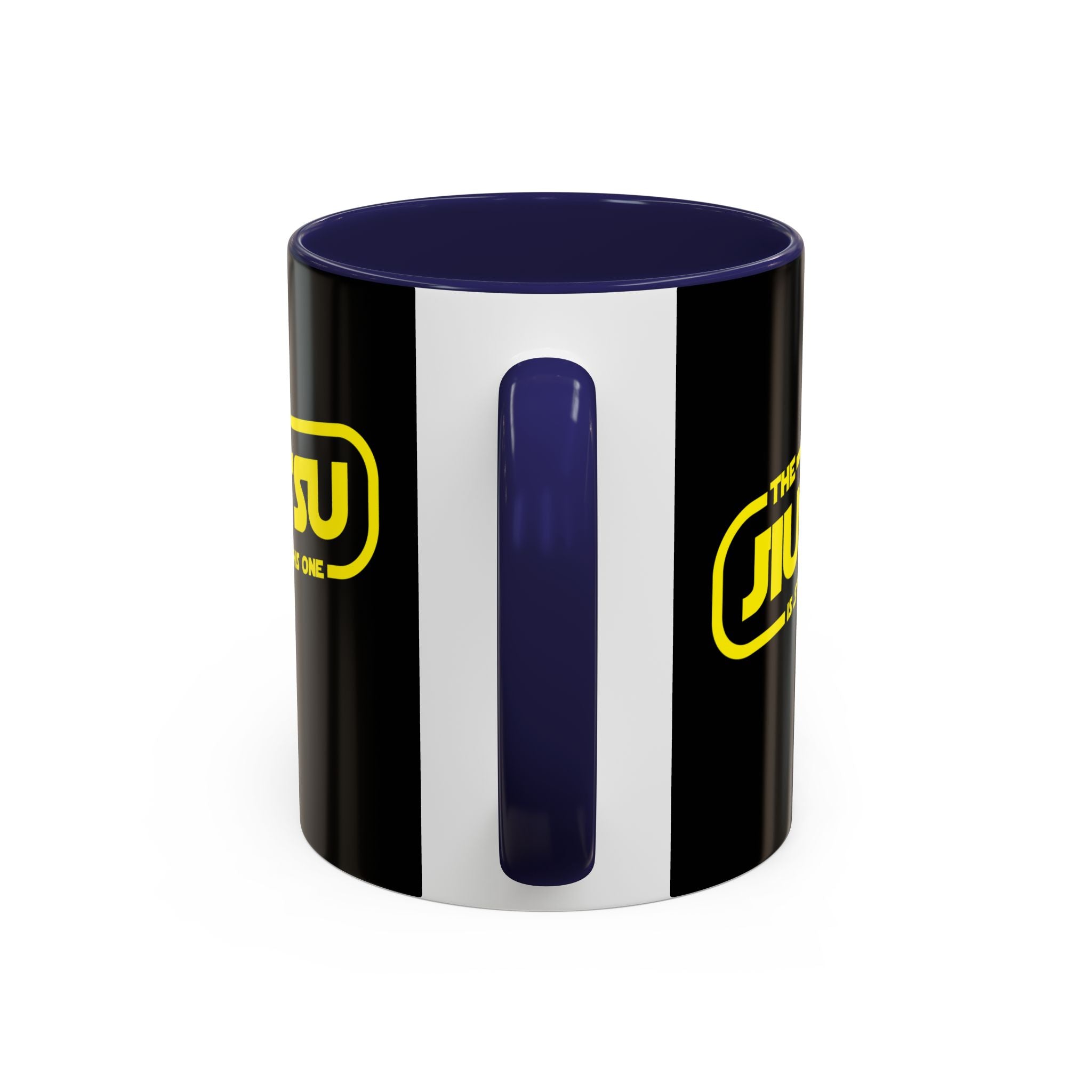Brazilian Jiu Jitsu The Jiu Jitsu Is Strong With This One | BJJ Accent Coffee Mug