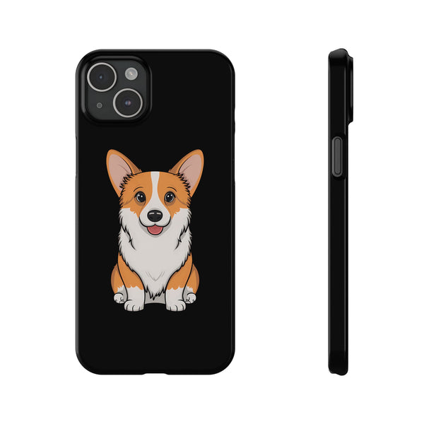 Cute Corgi Slim iPhone Case | Corgi Gift iPhone Case