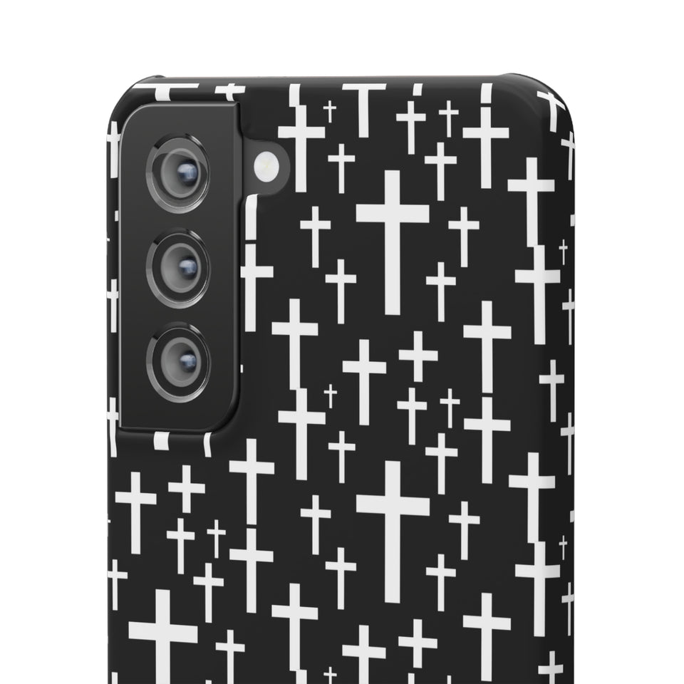Faith In Jesus iPhone Christian Religion Phone Case | Faith Cross Phone Case | Christian Cross iPhone & Samsung Galaxy Snap Cases