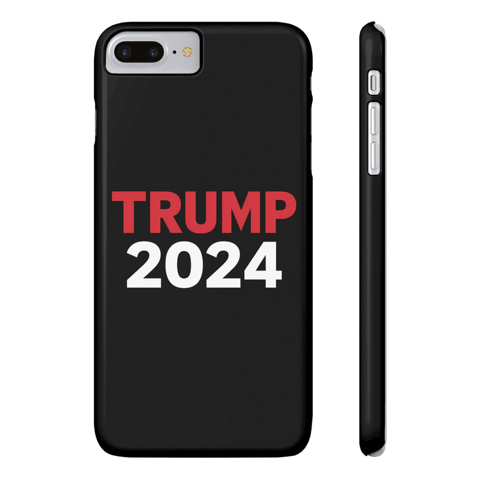 Premium Trump 2024 iPhone Case | Donald Trump Gifts Slim Phone Cases