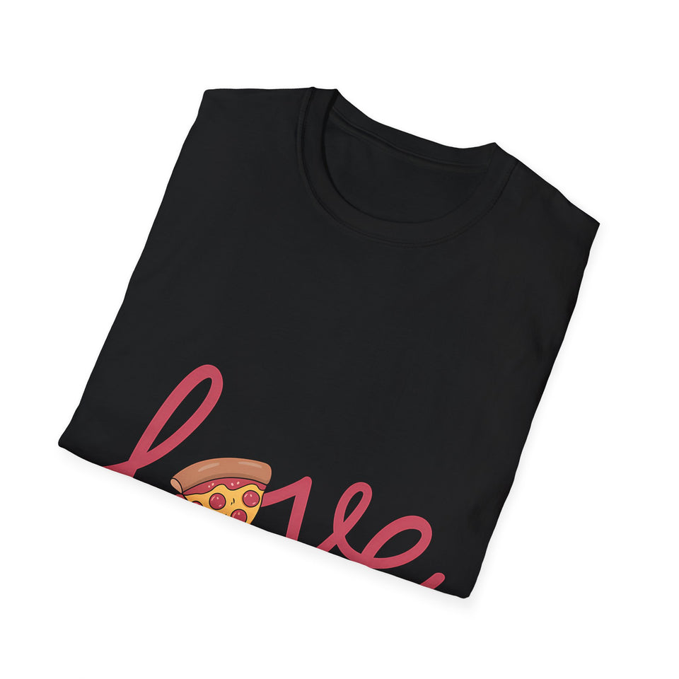Pizza Lover Unisex T-Shirt - Love Pizza Design 2