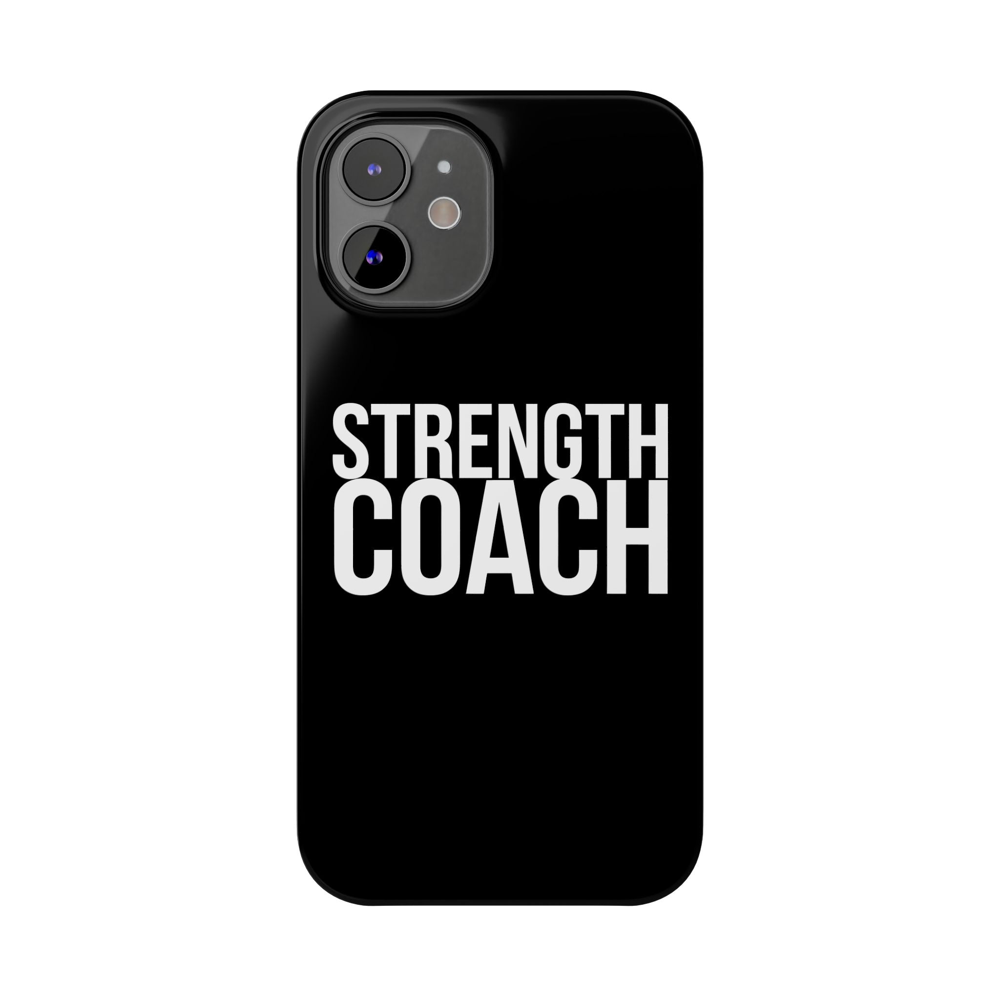 Premium Strength Coach iPhone Case | Strength Coach Gifts Slim Phone Cases