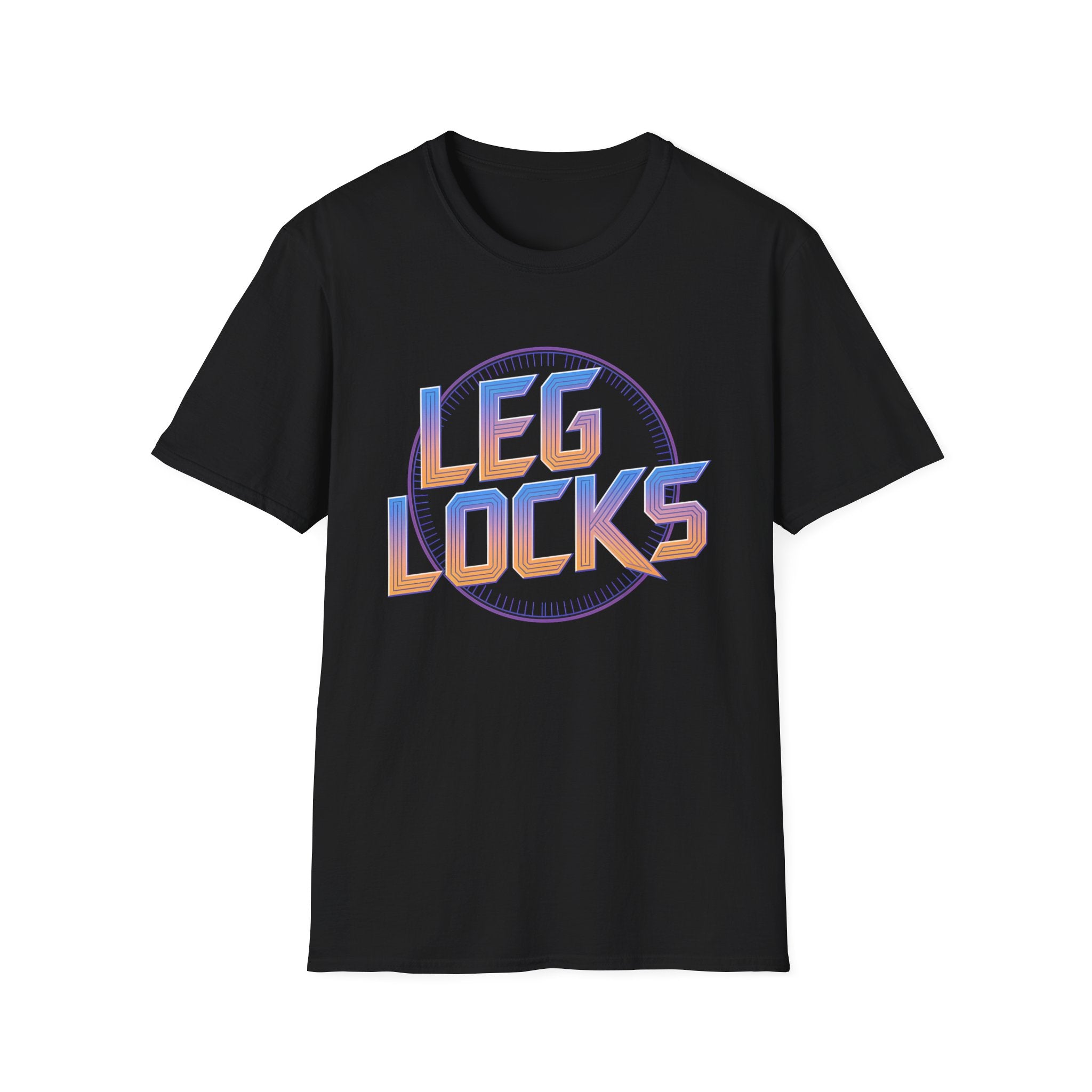 Retro Leg Locks BJJ Unisex T-Shirt for Brazilian Jiu Jitsu Enthusiasts