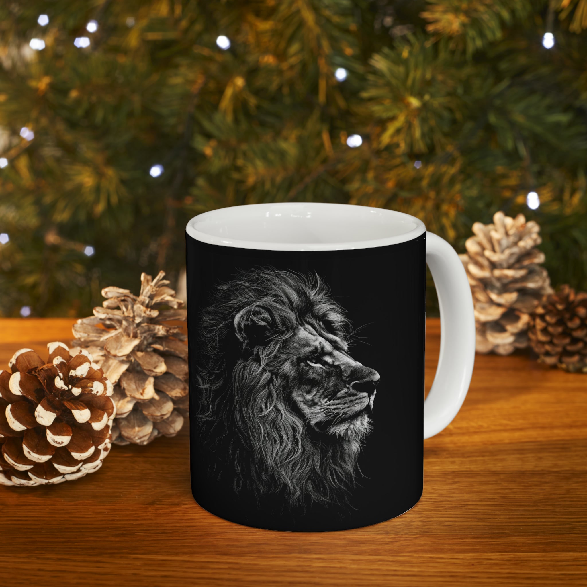 Lion Mug | Lion Coffee Mug | Cute Lion Gift | Lion Presents | Lion Mug 1 11oz