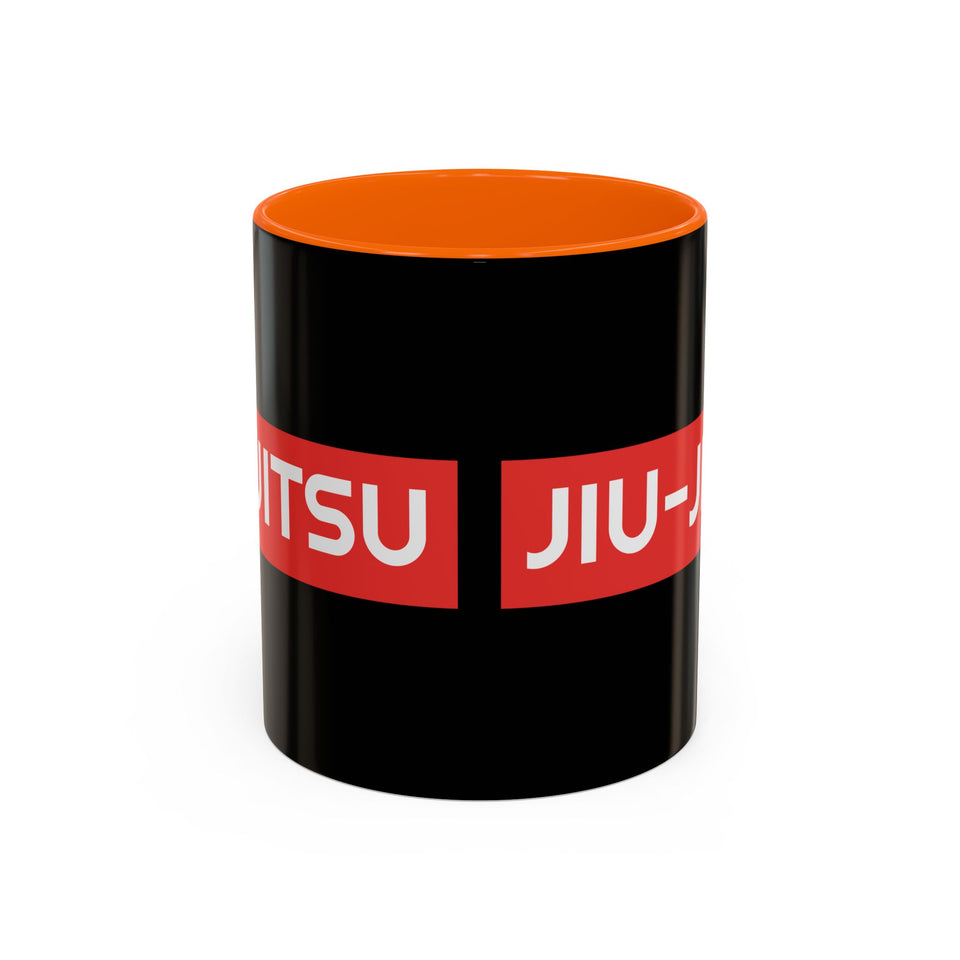 Brazilian Jiu Jitsu Surpassing | BJJ Accent Coffee Mug