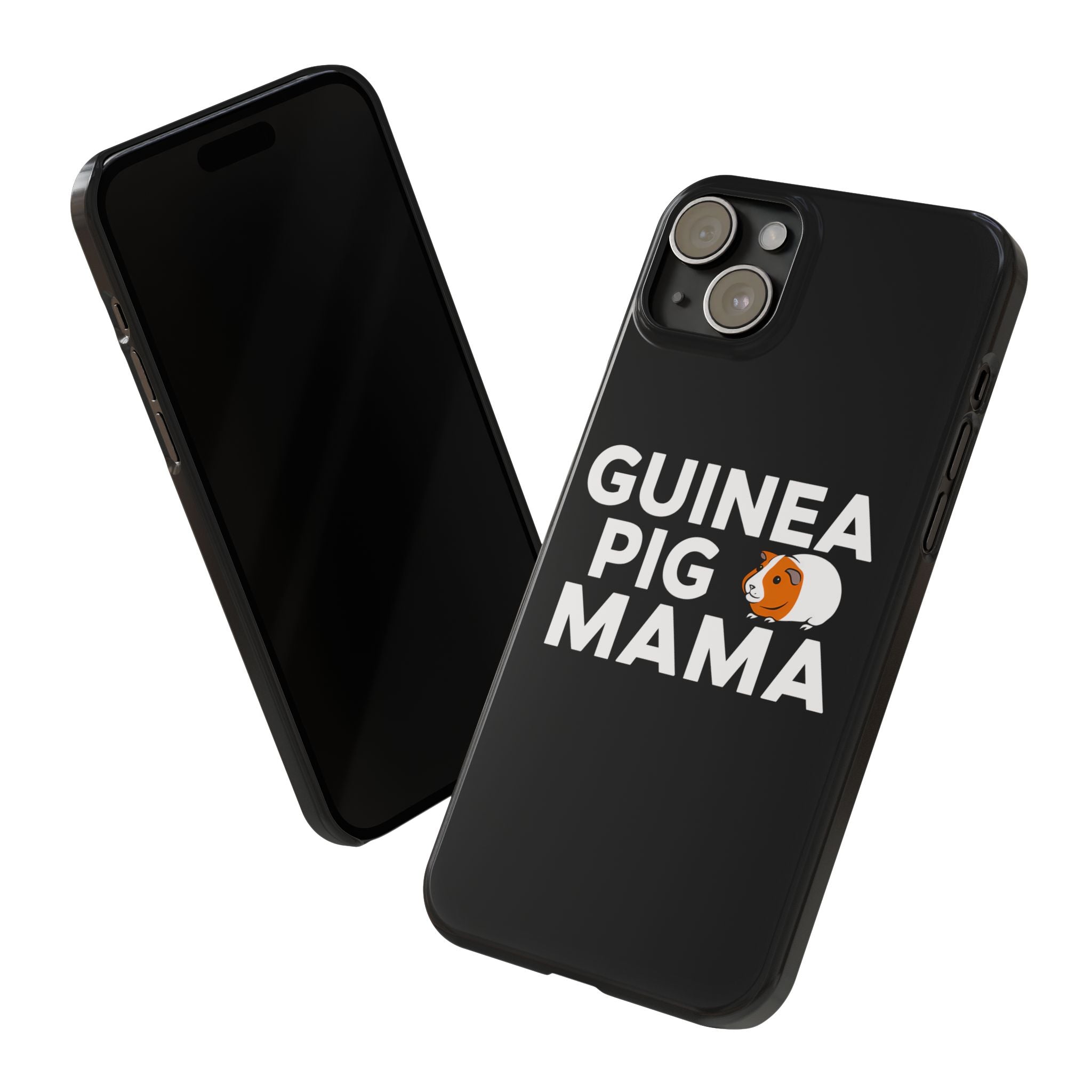 Cute Guinea Pig Mama Slim iPhone Cases | Guinea Pig Gift iPhone Case