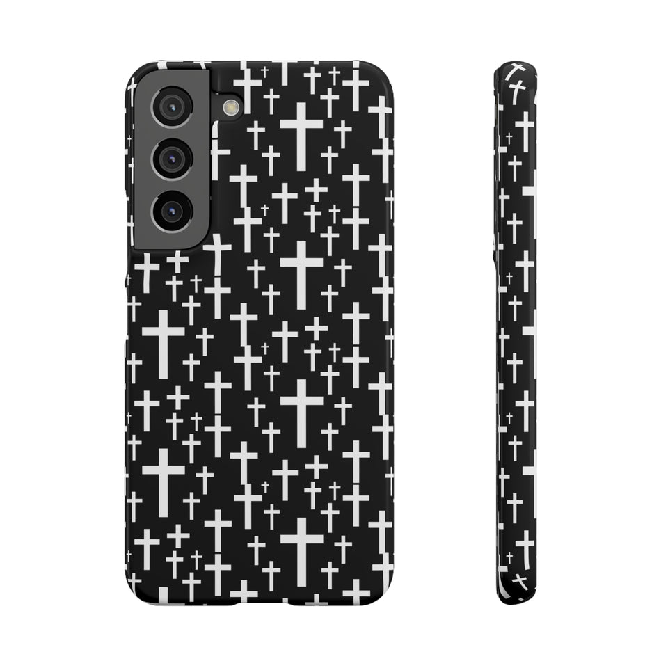 Faith In Jesus iPhone Christian Religion Phone Case | Faith Cross Phone Case | Christian Cross iPhone & Samsung Galaxy Snap Cases
