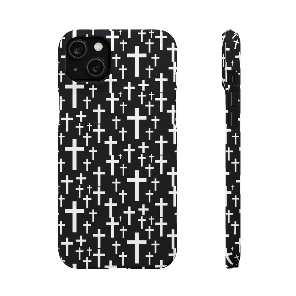 Faith In Jesus iPhone Christian Religion Phone Case | Faith Cross Phone Case | Christian Cross iPhone & Samsung Galaxy Snap Cases