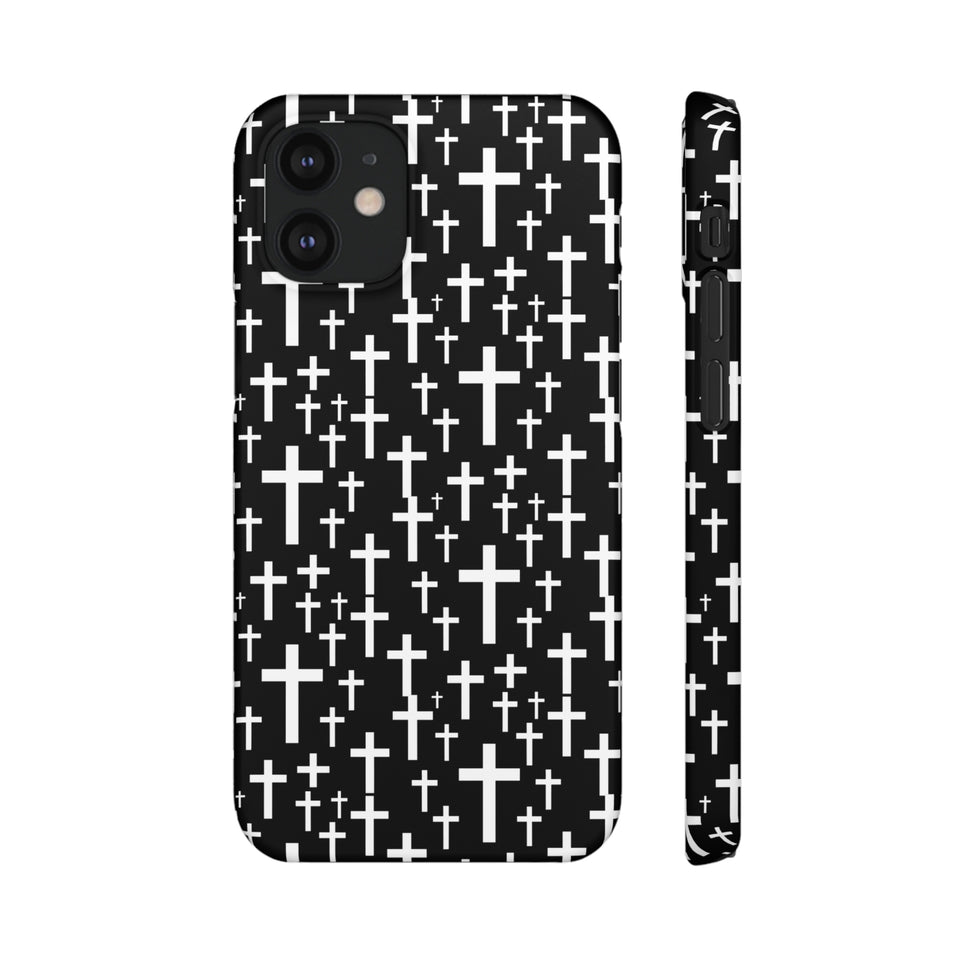 Faith In Jesus iPhone Christian Religion Phone Case | Faith Cross Phone Case | Christian Cross iPhone & Samsung Galaxy Snap Cases