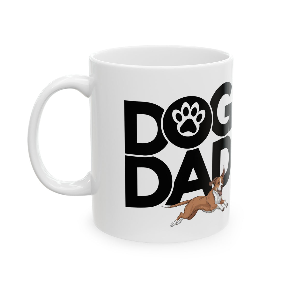 Dog Dad Mug White | Dog Dad Gift | Dog Dad Coffee Mug | Dog Dad Presents Mug 11oz Main image