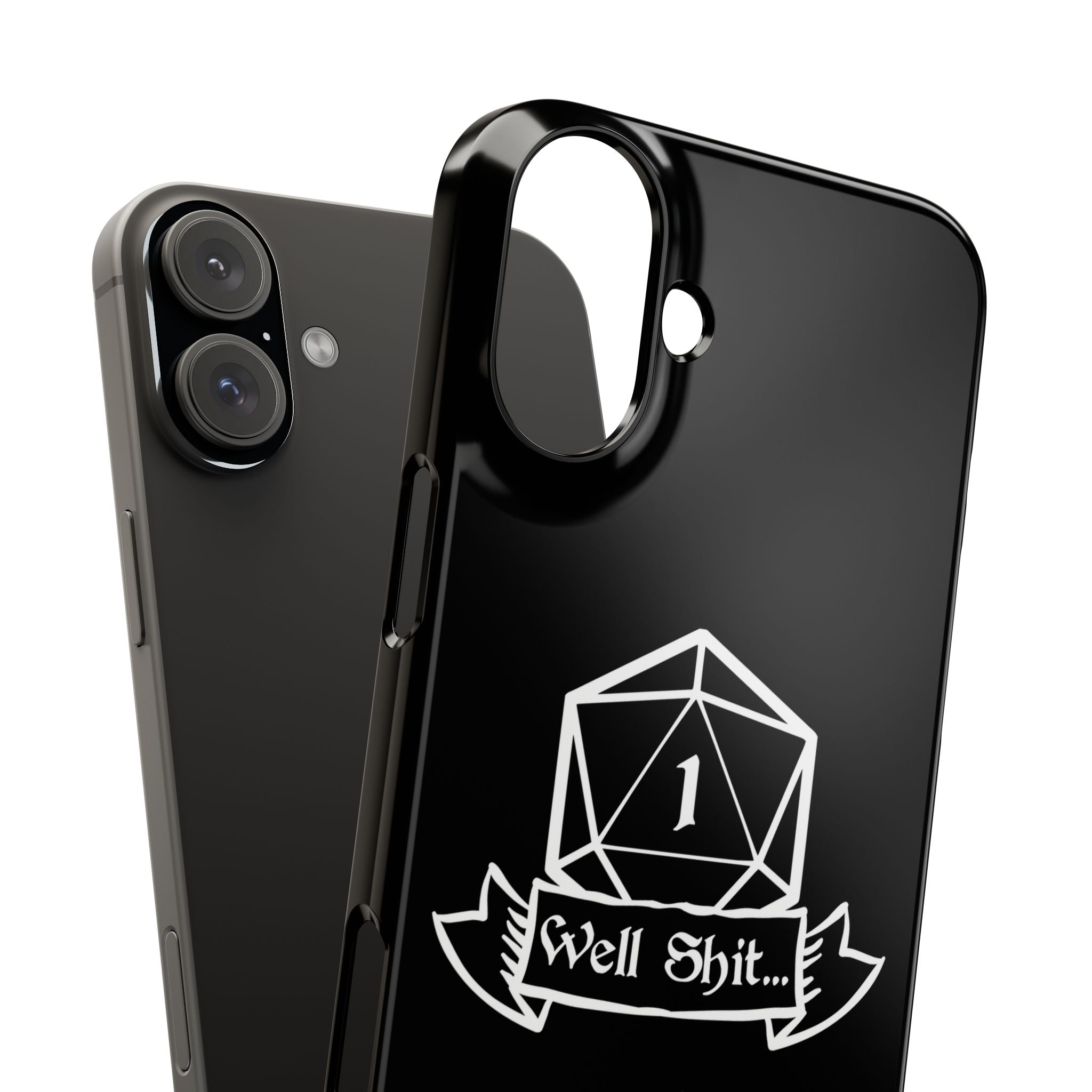 Premium Well Shit RPG iPhone Case | Fantasy Role Playing Game Gifts Slim Phone Cases