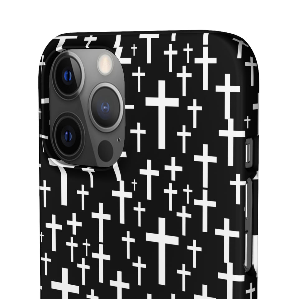Faith In Jesus iPhone Christian Religion Phone Case | Faith Cross Phone Case | Christian Cross iPhone & Samsung Galaxy Snap Cases