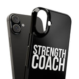 Premium Strength Coach iPhone Case | Strength Coach Gifts Slim Phone Cases Premium Strength Coach iPhone Case | Strength Coach Gifts Slim Phone Cases