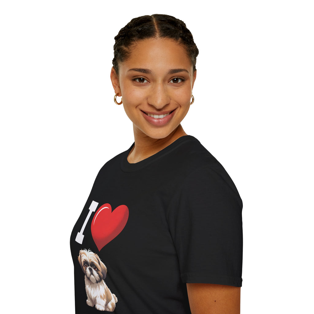 Shih Tzu T-Shirt - I Love Shih Tzus - Unisex Shirt