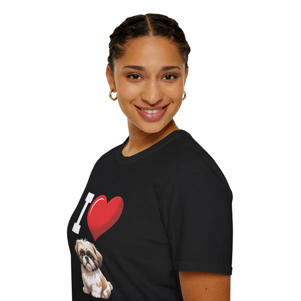 Shih Tzu T-Shirt - I Love Shih Tzus - Unisex Shirt