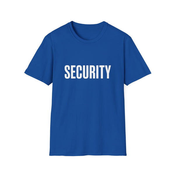 Security T-Shirt — Bold Minimalist Security Design