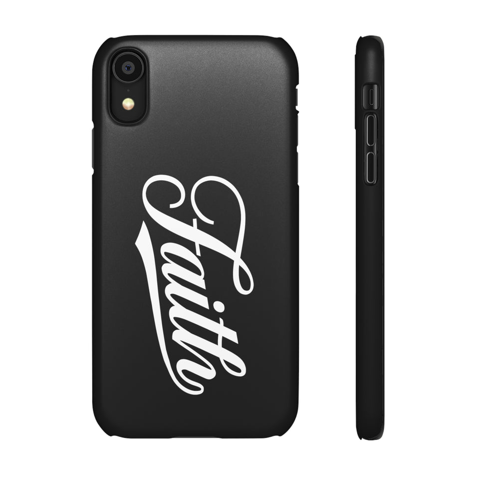 Faith In Jesus iPhone Christian Religion Phone Case | Jesus Faith Cross Phone Case | Faith Christian Cross iPhone & Samsung Galaxy Snap Cases