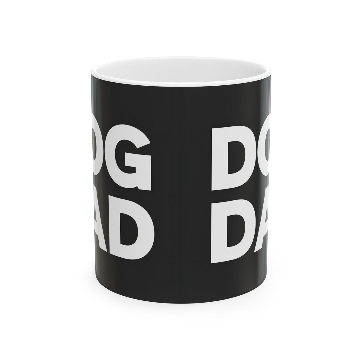 Dog Dad Mug Black | Dog Dad Gift | Dog Dad Coffee Mug | Dog Dad Presents Mug 11oz