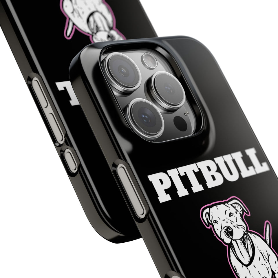Premium Pitbull Mama 2 iPhone Case | Pitbull Gifts Slim Phone Cases
