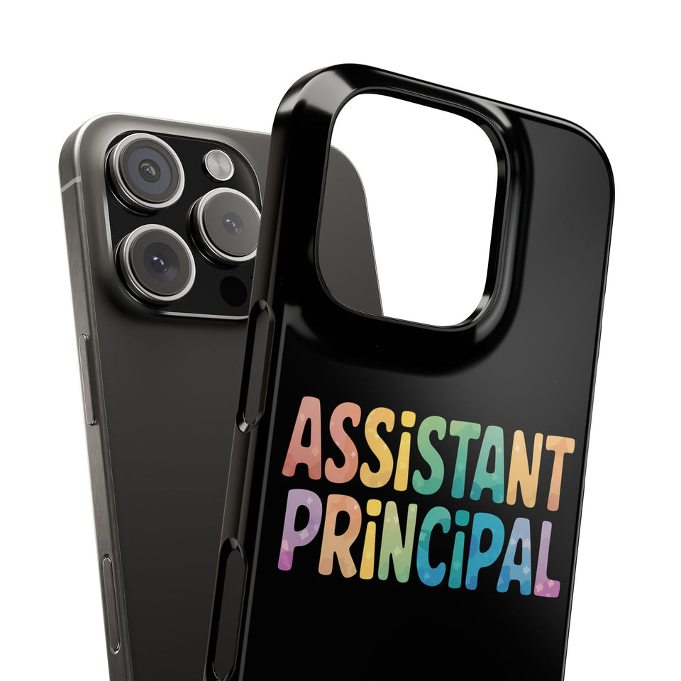 Premium Assistant Principal iPhone Case | Cute Assistant Principal Gifts Slim Phone Cases