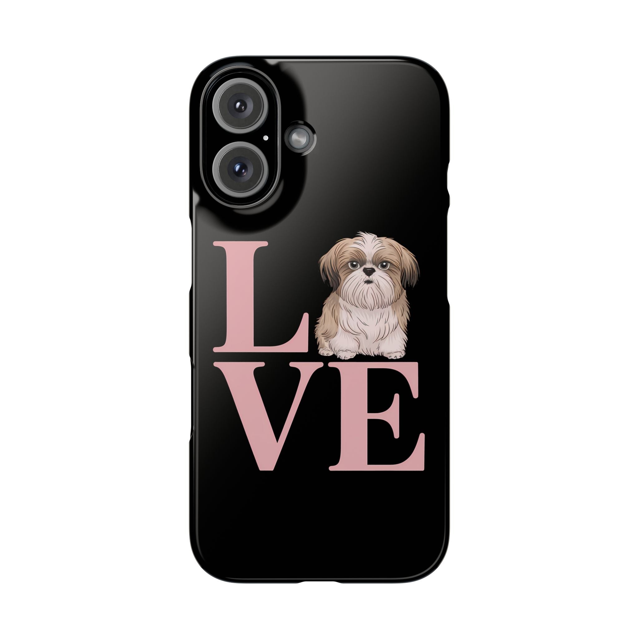 Premium Love Shih Tzu iPhone Case 2 | Cute Shih Tzu Slim Phone Cases Main image