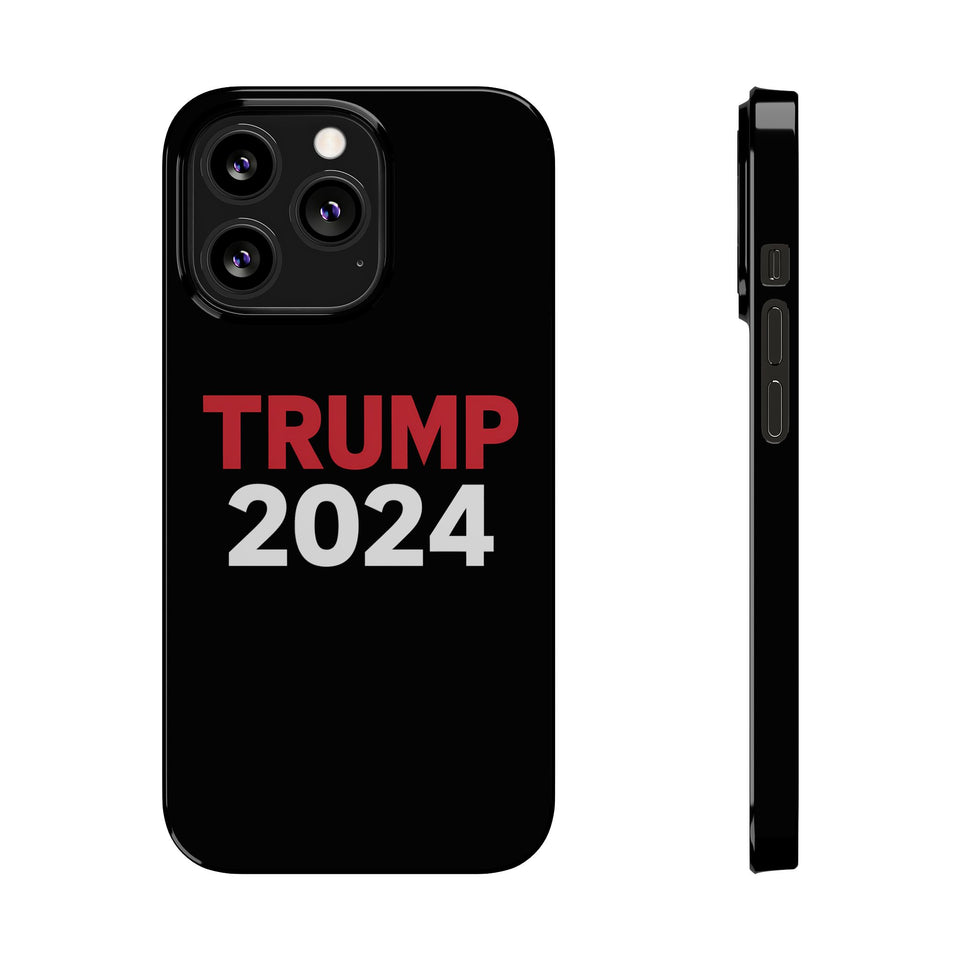 Premium Trump 2024 iPhone Case | Donald Trump Gifts Slim Phone Cases