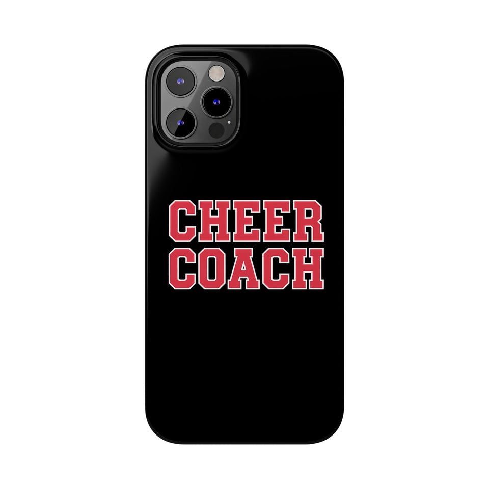 Premium Cheer Coach iPhone Case | Cheer Coach Gifts Slim Phone Cases