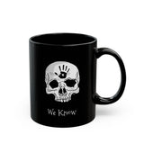 Dark Brotherhood We Know 11 oz Mug | Video Game Coffee Mug | Gaming RPG Video Game Black Mug (11oz & 15oz) Dark Brotherhood We Know 11 oz Mug | Video Game Coffee Mug | Gaming RPG Video Game Black Mug (11oz & 15oz)