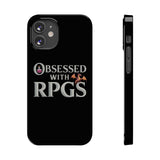 Premium Obsessed With RPGs iPhone Case | Fantasy Role Playing Game Slim Phone Cases Premium Obsessed With RPGs iPhone Case | Fantasy Role Playing Game Slim Phone Cases
