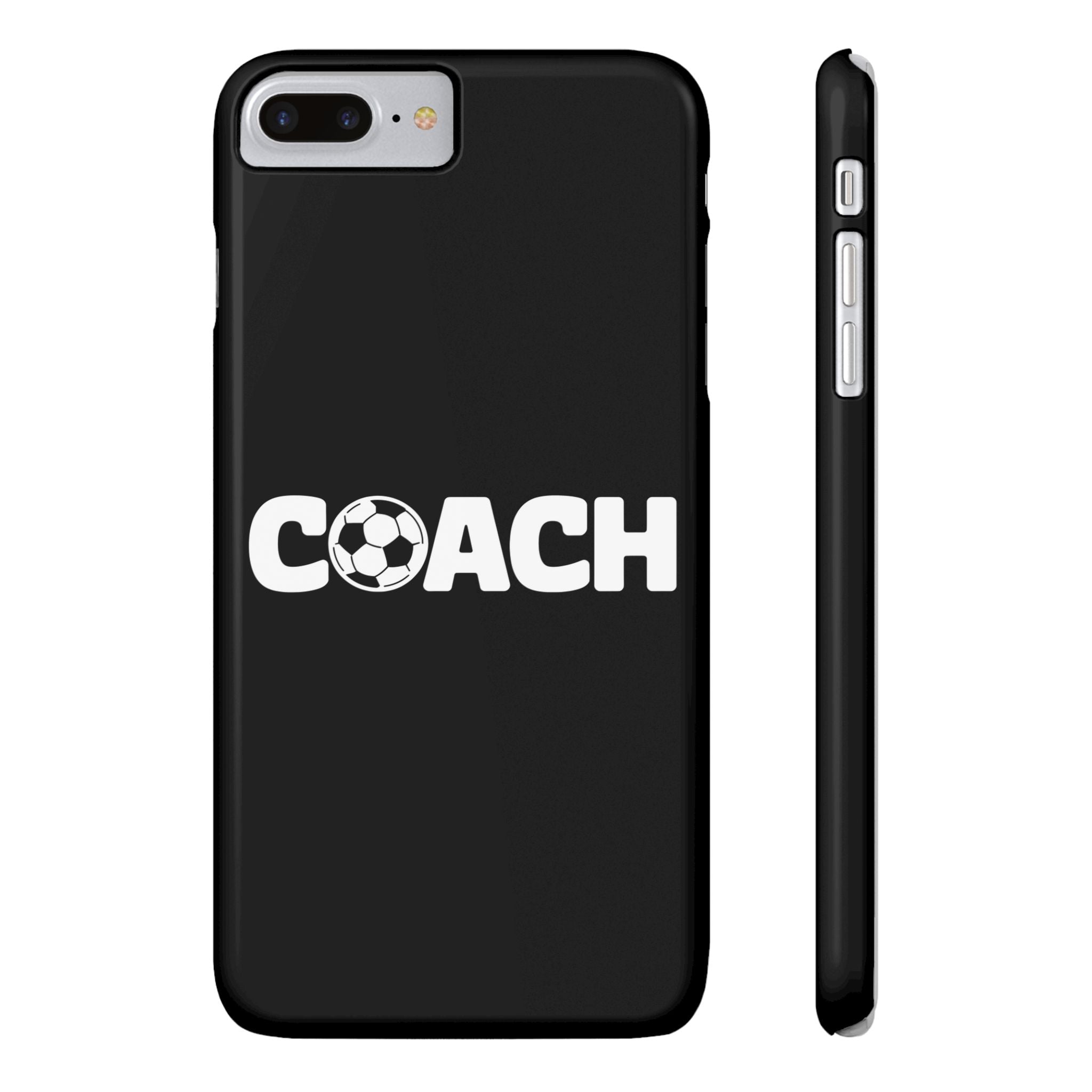 Premium Soccer Coach iPhone Case | Soccer Coach Gifts Slim Phone Cases