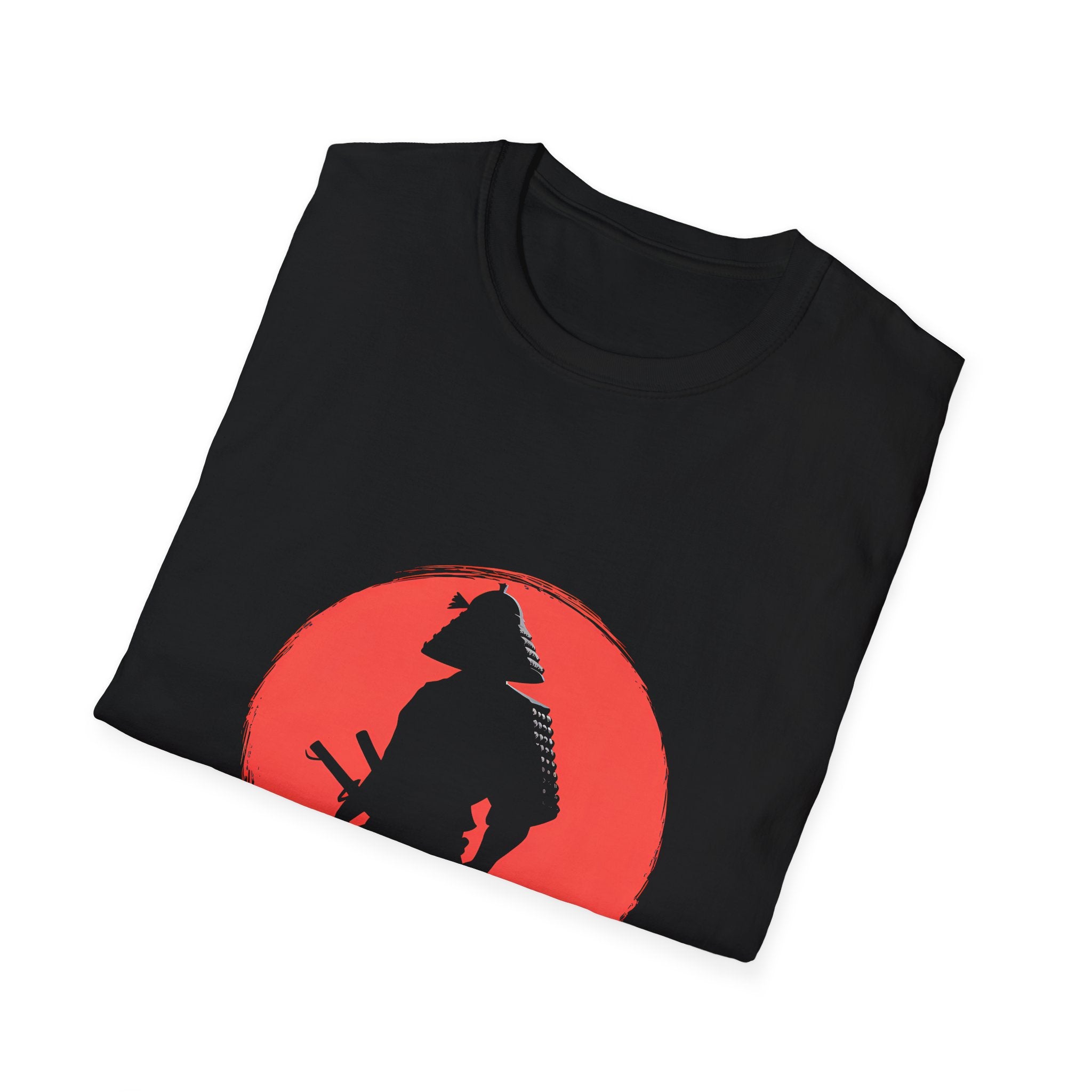 Samurai Red Moon T-Shirt | Unisex Samurai Shirt