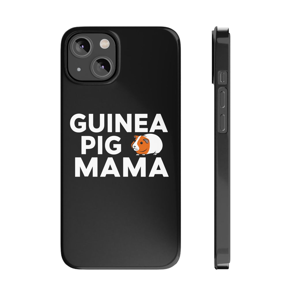 Cute Guinea Pig Mama Slim iPhone Cases | Guinea Pig Gift iPhone Case