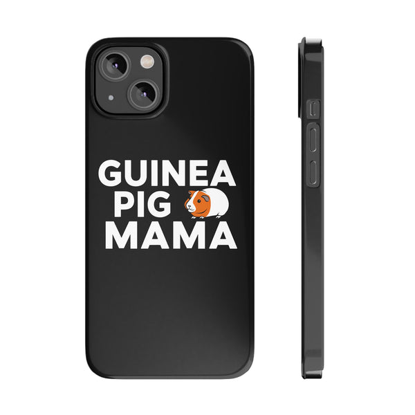 Cute Guinea Pig Mama Slim iPhone Cases | Guinea Pig Gift iPhone Case