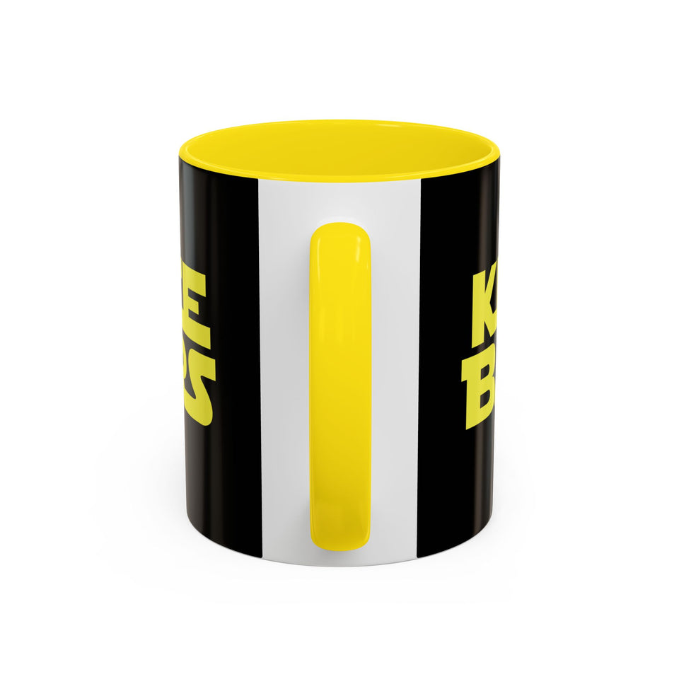 Brazilian Jiu Jitsu Knee Bars | BJJ Accent Coffee Mug