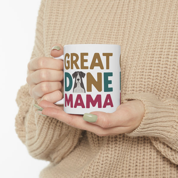 Great Dane Mama Mug 2 | Great Dane Gift | Great Dane Coffee Mug | Great Dane Gift Ideas Mug 11oz