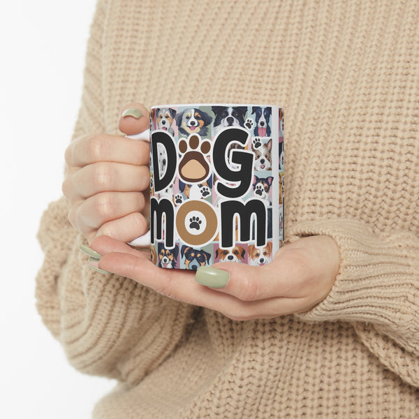 Dog Mom Mug | Dog Mom Gift | Dog Mom Coffee Mug | Dog Mom Presents Mug 11oz 2